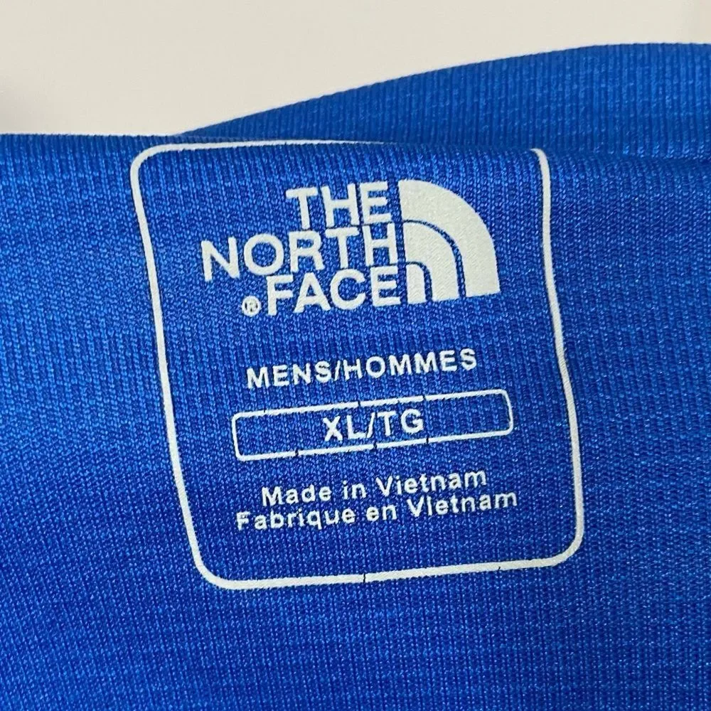 The North Face Blue Long Sleeve Athletic T-Shirt